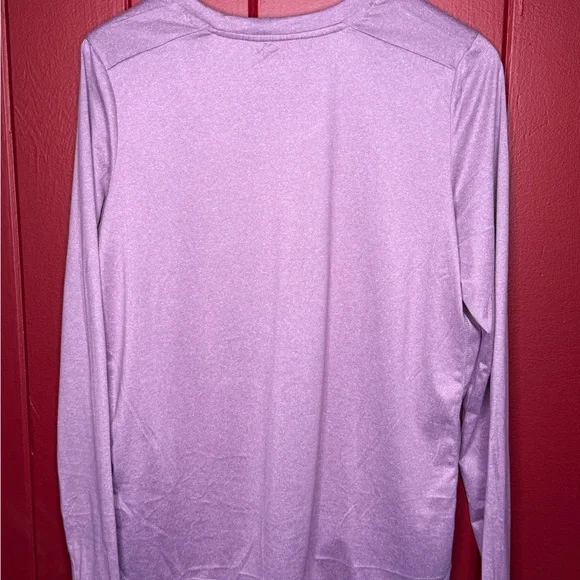 LEG3ND Lavender Long Sleeve Lightweight Top – Size Large - Picture 3 of 4